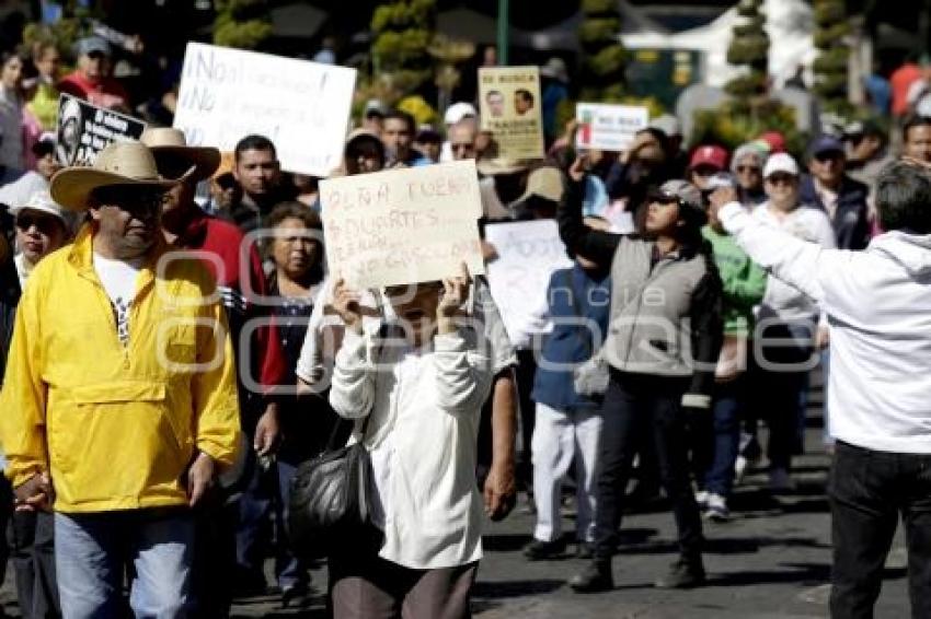 MARCHA CONTRA EL GASOLINAZO