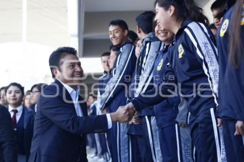 INAUGURACIÓN AULAS DIDÁCTICAS . CHOLULA