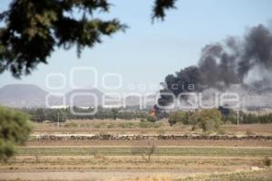 INCENDIO . TOMA CLANDESTINA