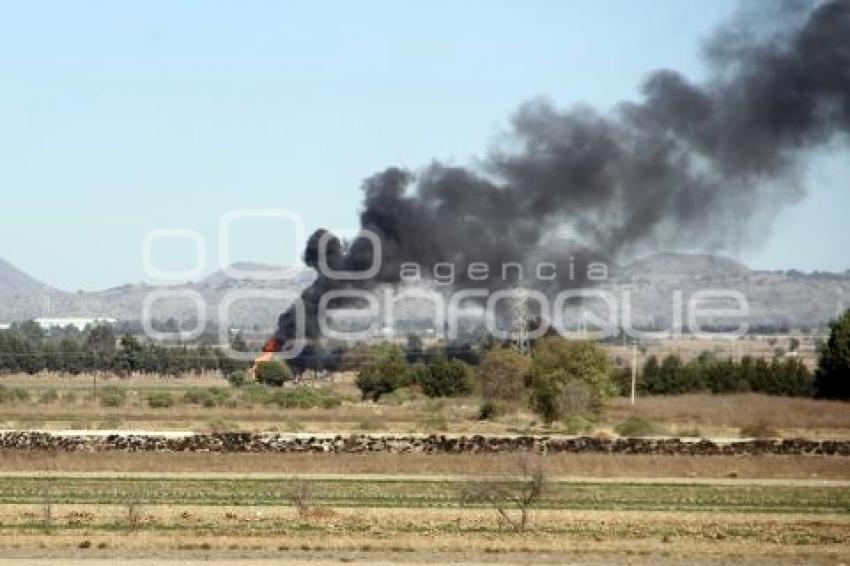 INCENDIO . TOMA CLANDESTINA