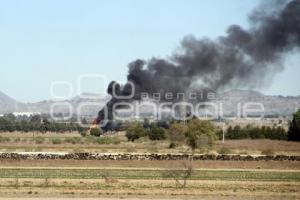 INCENDIO . TOMA CLANDESTINA