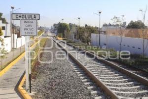 TREN TURÍSTICO PUEBLA-CHOLULA