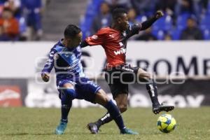 FÚTBOL . CLUB PUEBLA VS ATLAS