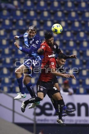 FÚTBOL . CLUB PUEBLA VS ATLAS