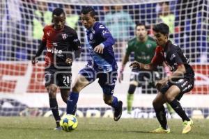 FÚTBOL . CLUB PUEBLA VS ATLAS