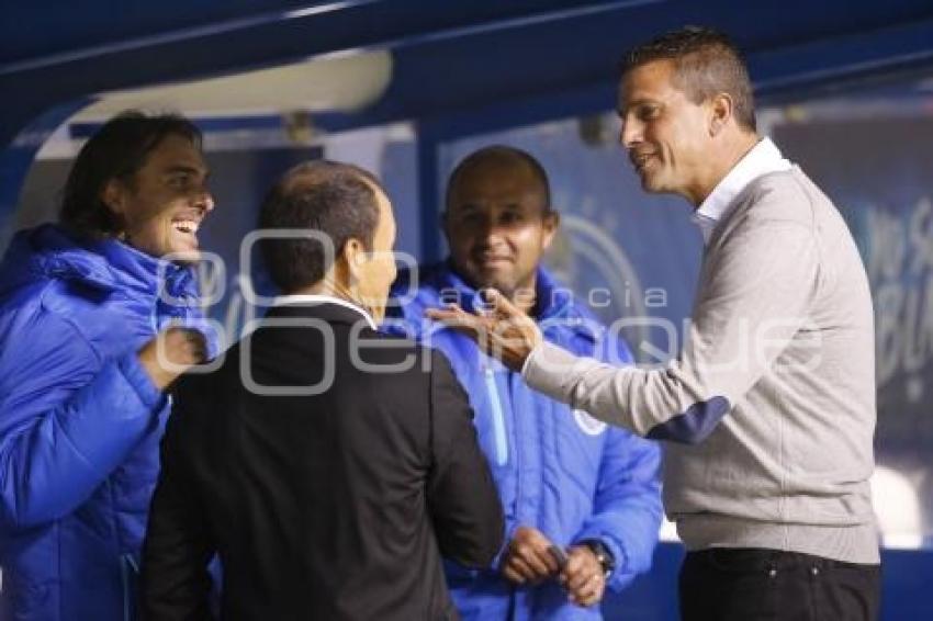 FÚTBOL . CLUB PUEBLA VS ATLAS