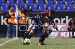 FÚTBOL . CLUB PUEBLA VS ATLAS