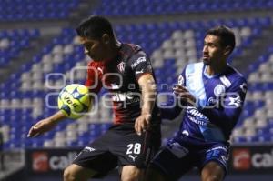 FÚTBOL . CLUB PUEBLA VS ATLAS