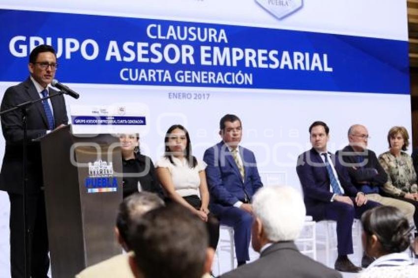 CLAUSURA GRUPO ASESOR EMPRESARIAL