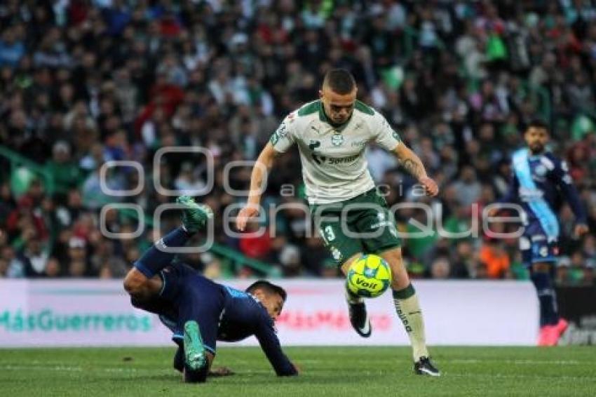 FÚTBOL . SANTOS VS CLUB PUEBLA