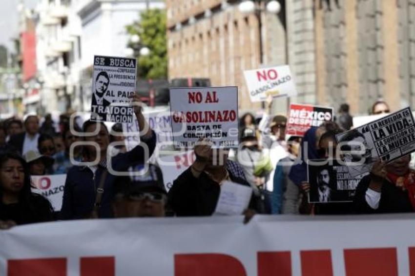 MARCHA CONTRA EL GASOLINAZO