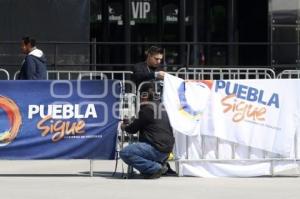 PREPARATIVOS TOMA DE POSESIÓN ANTONIO GALI