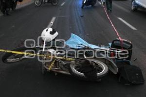 ACCIDENTE MOTOCICLISTA