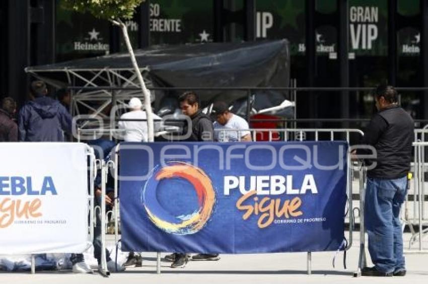 PREPARATIVOS TOMA DE POSESIÓN ANTONIO GALI