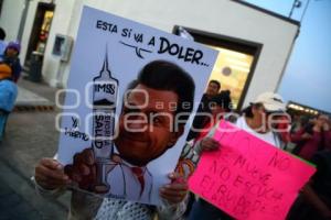 MANIFESTACIÓN EN CHOLULA