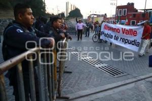 MANIFESTACIÓN EN CHOLULA