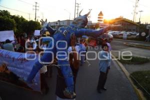 MANIFESTACIÓN EN CHOLULA