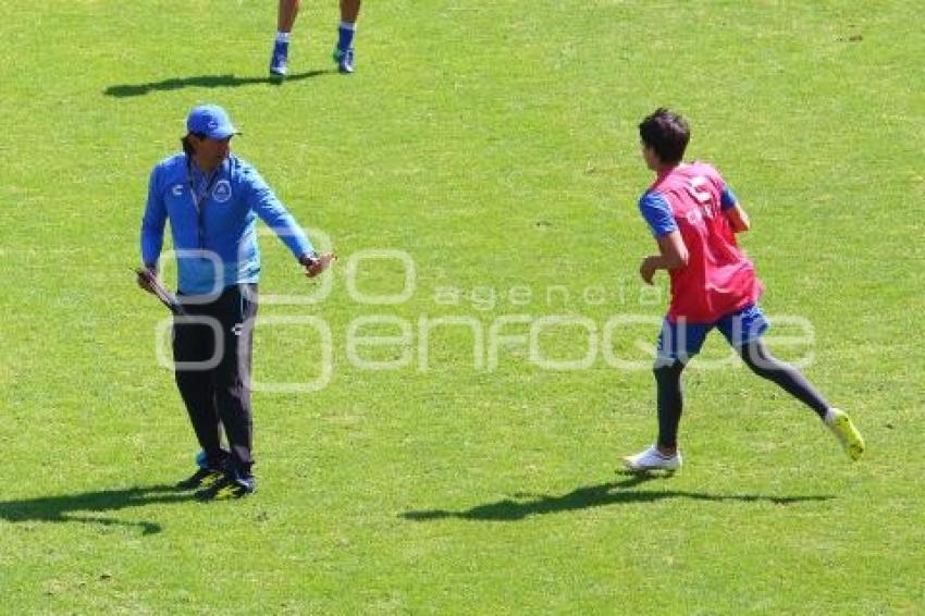 CLUB PUEBLA . ENTRENAMIENTO