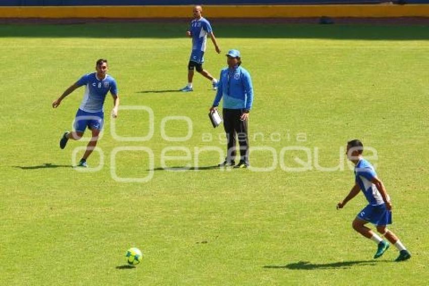 CLUB PUEBLA . ENTRENAMIENTO