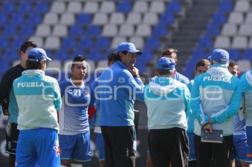 CLUB PUEBLA . ENTRENAMIENTO