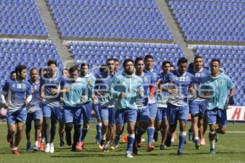 CLUB PUEBLA . ENTRENAMIENTO