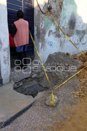 OBRAS EN PALAFOX Y MENDOZA