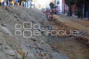 OBRAS EN PALAFOX Y MENDOZA