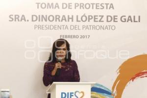 TOMA DE PROTESTA DINORAH LÓPEZ . DIF