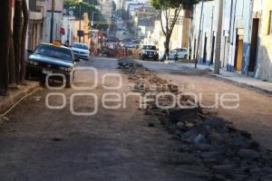 OBRAS EN PALAFOX Y MENDOZA