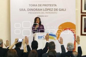 TOMA DE PROTESTA DINORAH LÓPEZ . DIF