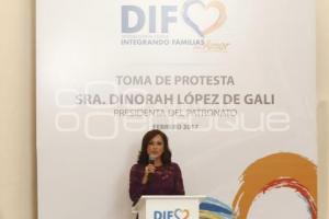 TOMA DE PROTESTA DINORAH LÓPEZ . DIF