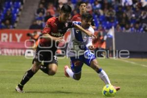 FÚTBOL . CLUB PUEBLA VS ATLAS