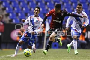 FÚTBOL . CLUB PUEBLA VS ATLAS