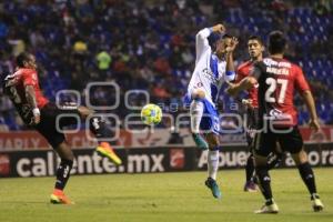 FÚTBOL . CLUB PUEBLA VS ATLAS