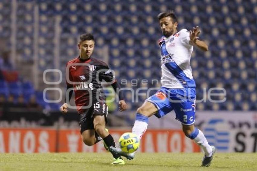 FÚTBOL . CLUB PUEBLA VS ATLAS