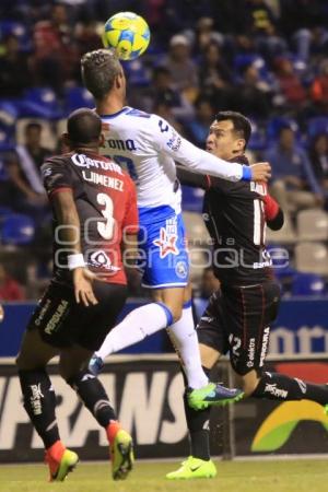 FÚTBOL . CLUB PUEBLA VS ATLAS