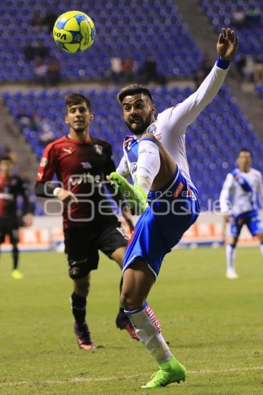 FÚTBOL . CLUB PUEBLA VS ATLAS