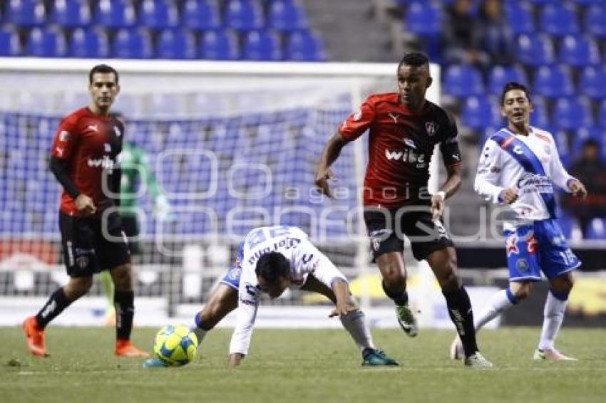 FÚTBOL . CLUB PUEBLA VS ATLAS