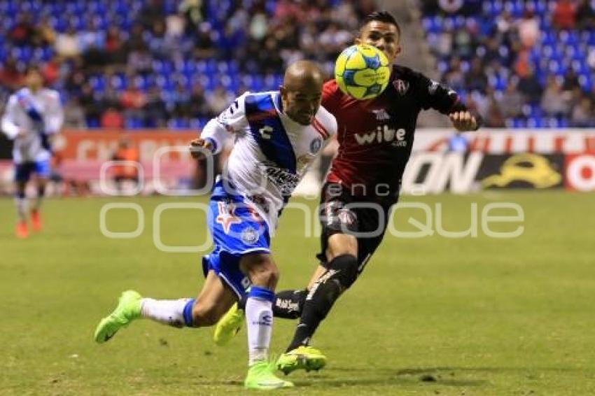 FÚTBOL . CLUB PUEBLA VS ATLAS