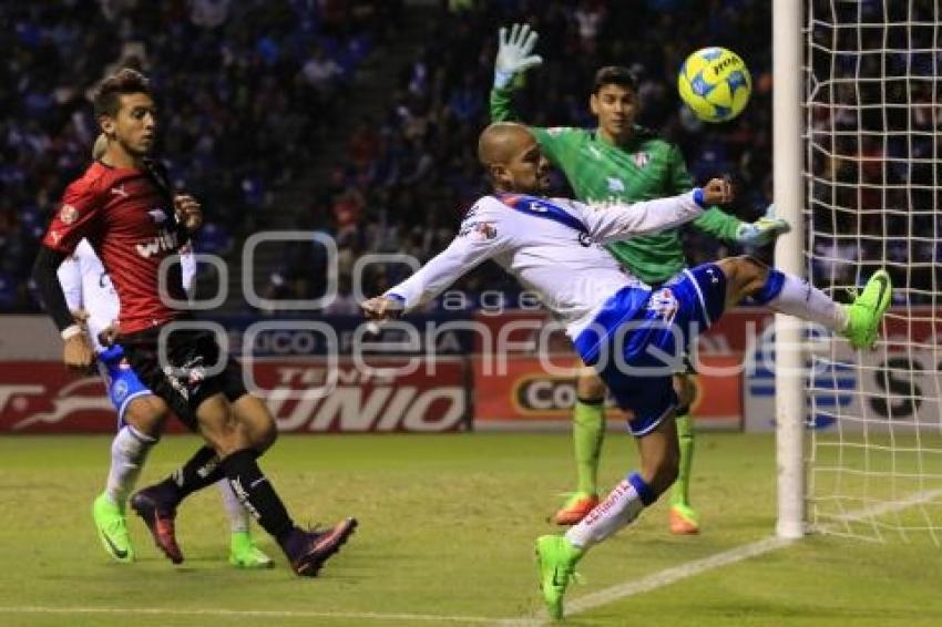 FÚTBOL . CLUB PUEBLA VS ATLAS