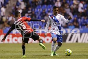 FÚTBOL . CLUB PUEBLA VS ATLAS