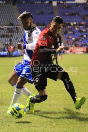 FÚTBOL . CLUB PUEBLA VS ATLAS