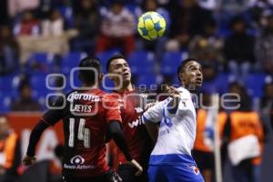 FÚTBOL . CLUB PUEBLA VS ATLAS