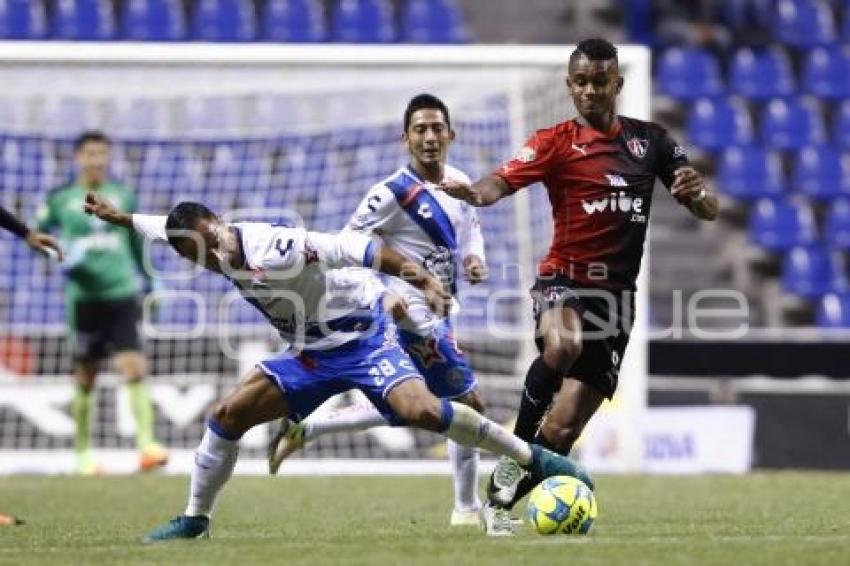 FÚTBOL . CLUB PUEBLA VS ATLAS