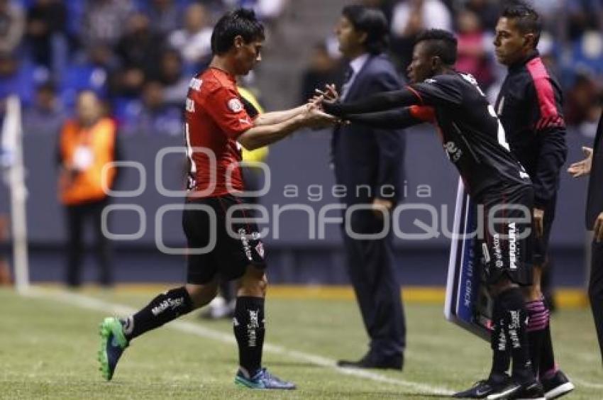 FÚTBOL . CLUB PUEBLA VS ATLAS