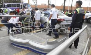 CHOQUE POLICÍAS MINISTERIALES