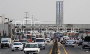 TRÁFICO . AUTOPISTA MÉXICO-PUEBLA