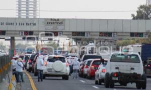 TRÁFICO . AUTOPISTA MÉXICO-PUEBLA