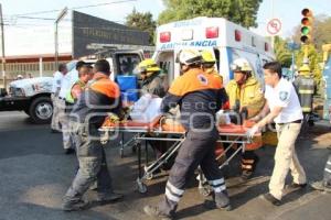 CHOQUE AMBULANCIA SUMA VS RUTA 14-A