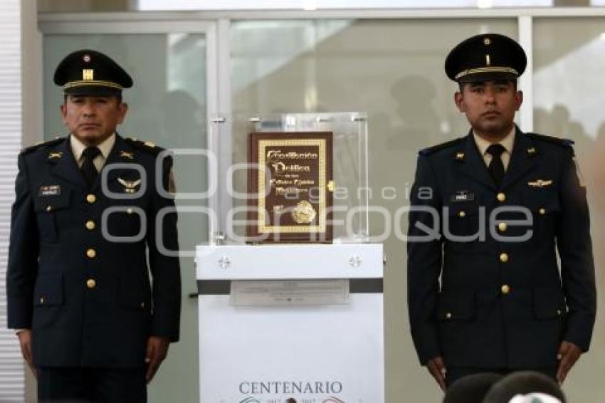 ENTREGA FACSÍMIL CONSTITUCIÓN MEXICANA